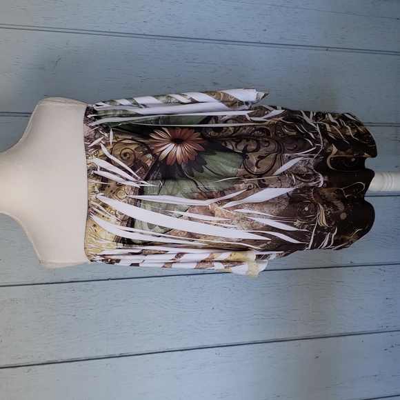 Butterfly Flower. Pleated Swirl. Daisy Art 3X - Picture 5 of 11